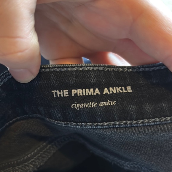 Ag Adriano Goldschmied Dark Wash Prima Ankle Jean - Picture 6 of 7